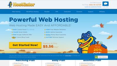 Скриншот hostgator.com